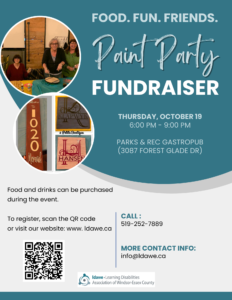 We are hosting another paint nite at Parks and Rec GastroPub on Thursday, October 19th! Join us for a fun night of painting a wood sign for your home. A variety of projects and price points to choose from!