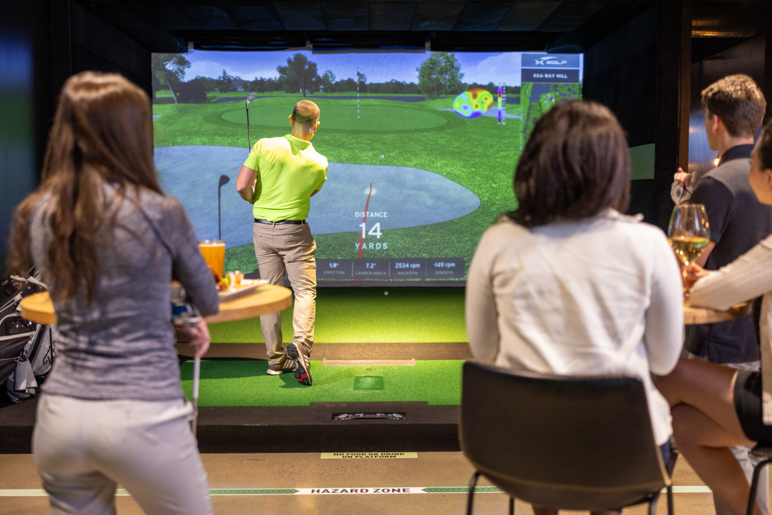 1st Annual Indoor Golf Tournament