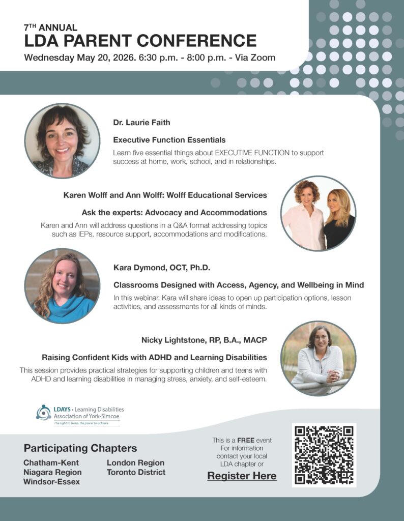 7th Annual LDA Parent Conference
